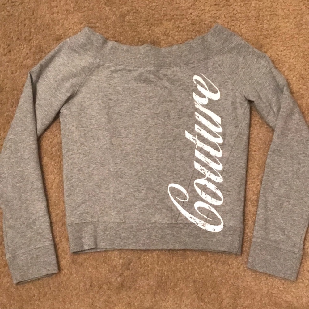 Express Women’s Grey “Couture” Sweater